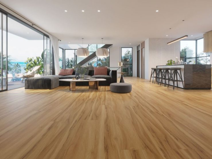 ck303源木系列石晶地板装修效果图