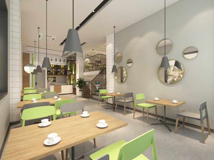 商业连锁石晶地板案例