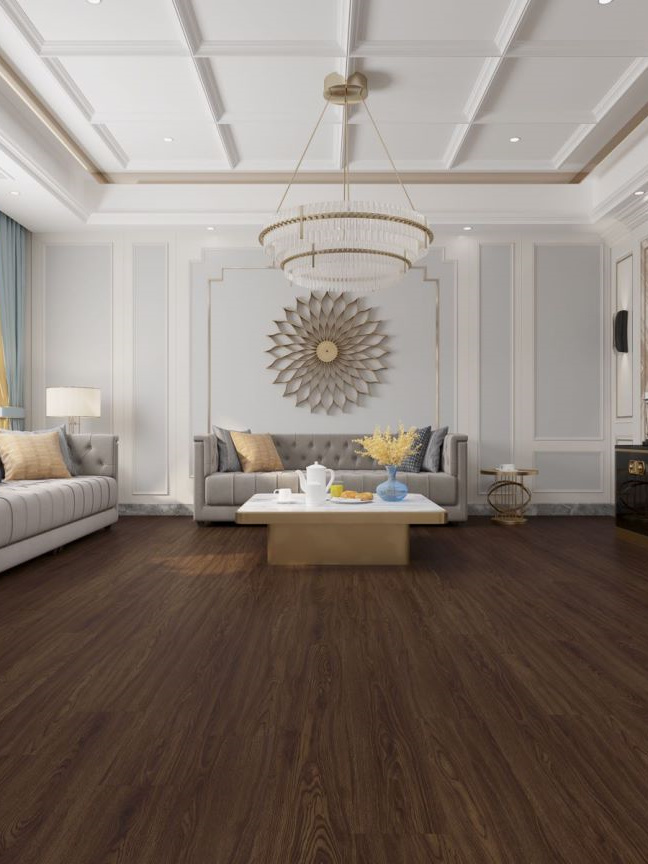 源木OP506石晶地板装修效果图