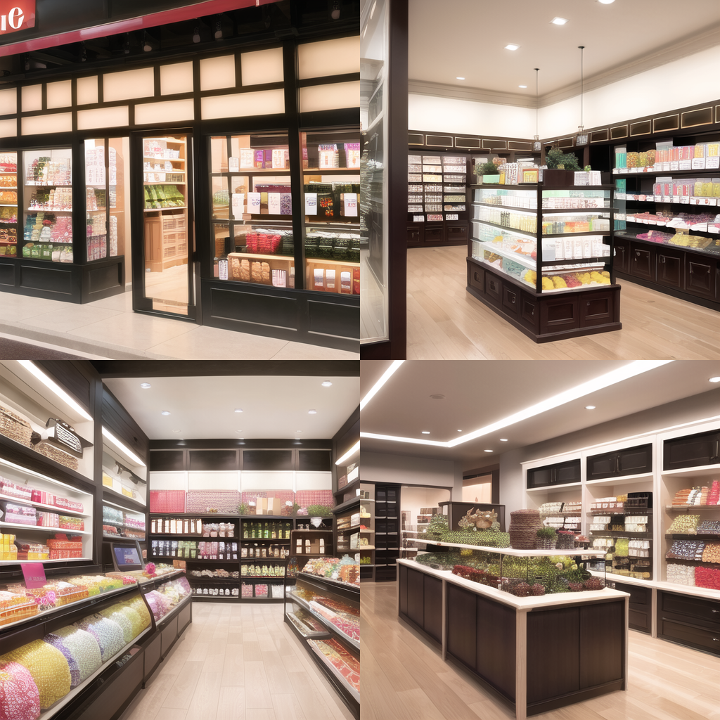 小蓝鲸石晶地板商业连锁店铺装修设计效果图