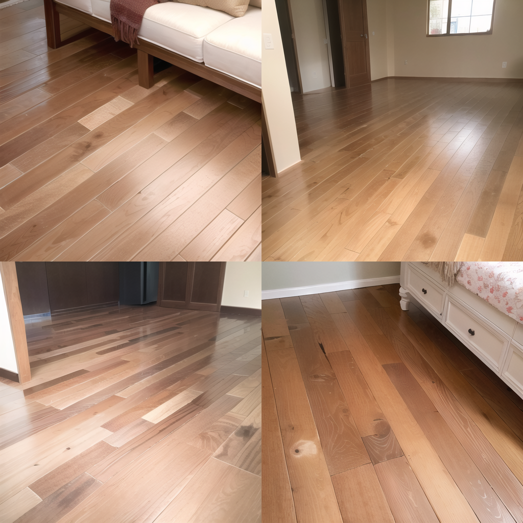 装修木地板、仿木瓷砖、木纹石晶地板几乎没有视觉上的差异