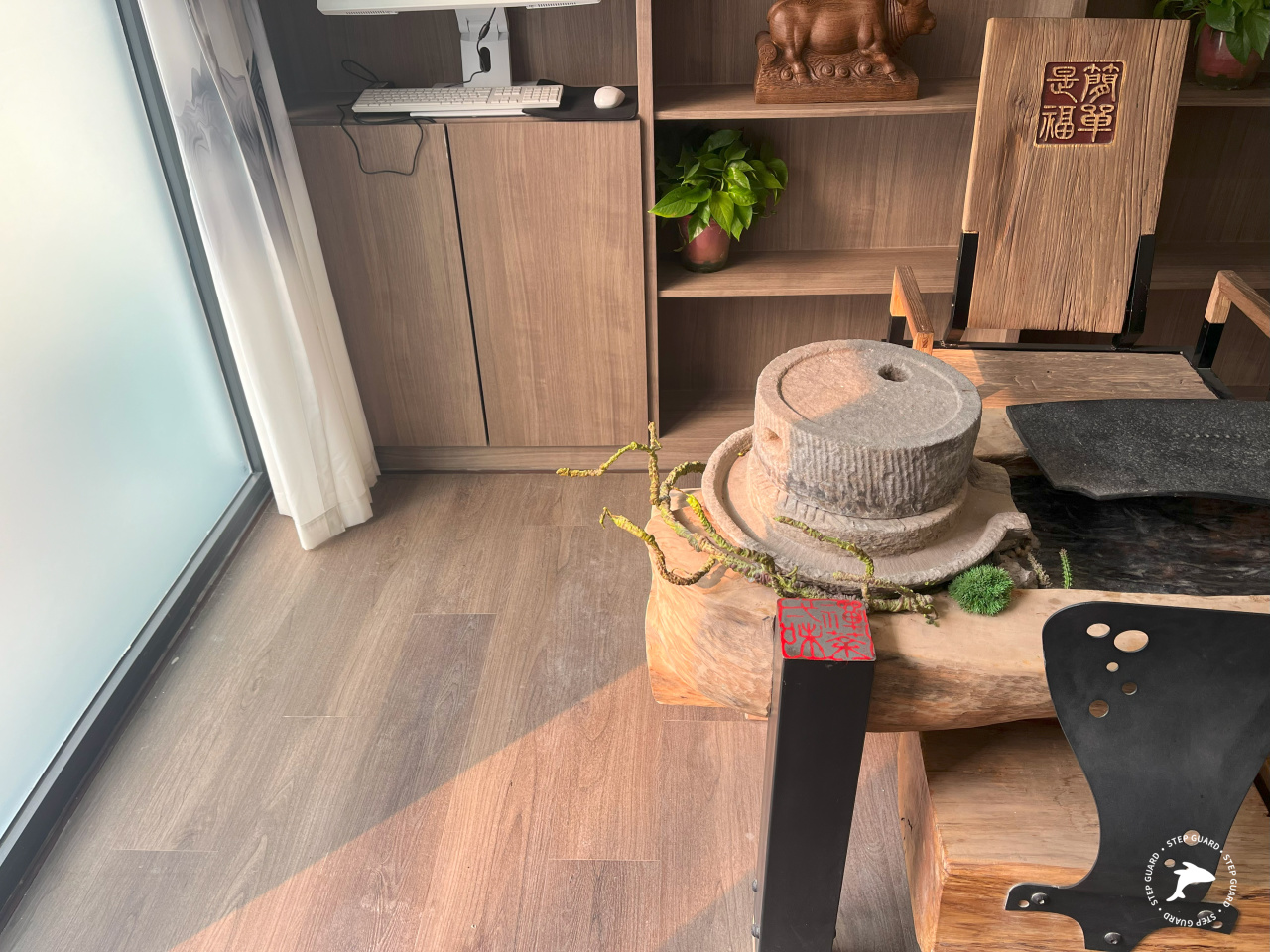 私人会所改造石晶地板WD912